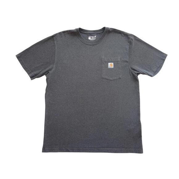 Carhartt Men's Loose Fit Pocket T-Shirt - Gray - Picture 1 of 4